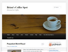 Tablet Screenshot of brian-coffee-spot.com